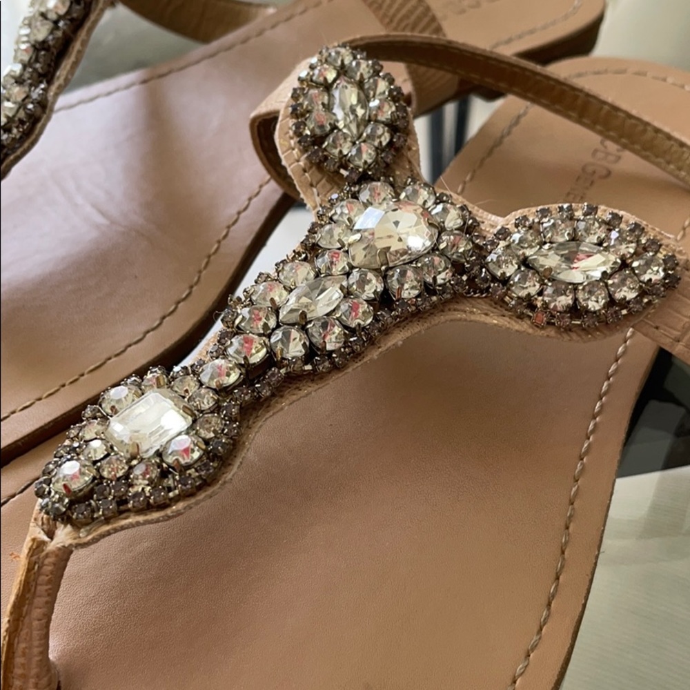 ❌SOLD❌{BCBG} rhinestone sandals - Picture 4 of 9